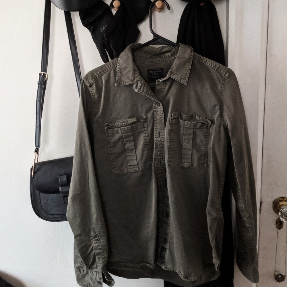 3 for 30 Abercrombie and Fitch Olive Safari Green